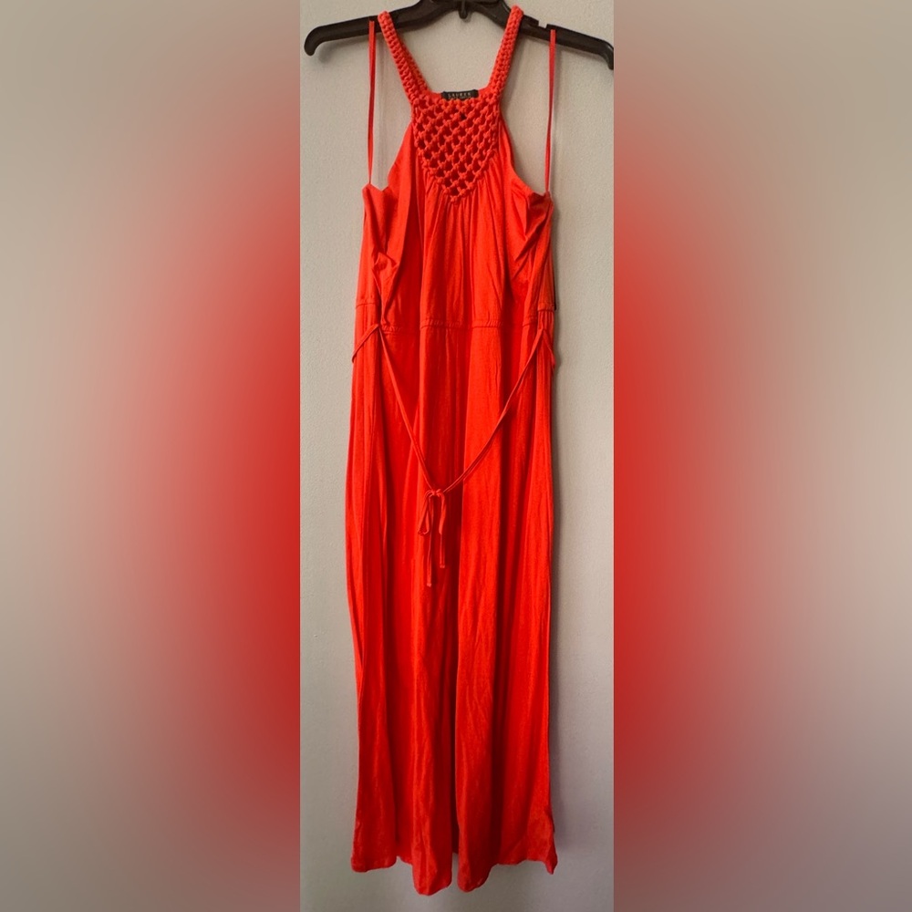 Ralph Lauren red dress